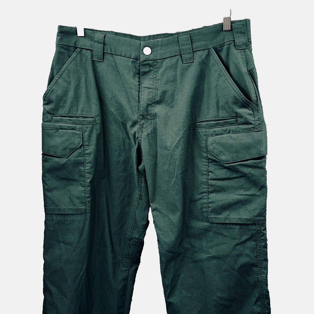 First Tactical Cargo Pants Mens 40 Green Excellent Cond Ripstop Tactical Utility